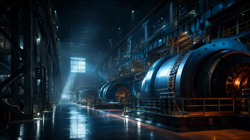 Illustrative power generation machinery environment